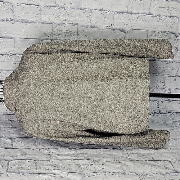 LIZ CLAIBORNE Black and White Tweed Jacket Size Large - Picture 6 of 7